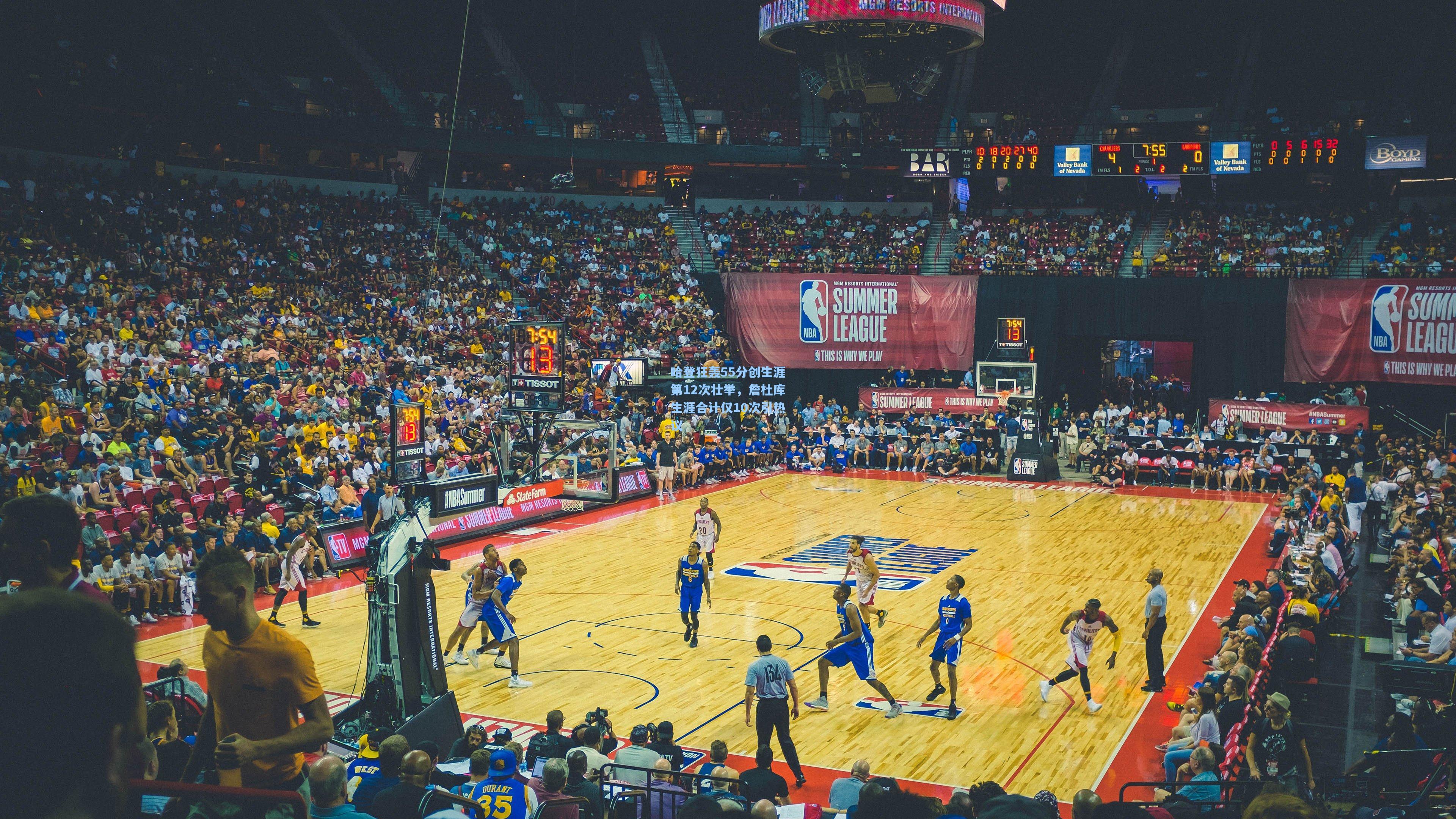 哈登狂轰55分创生涯第12次壮举，詹杜库生涯合计仅10次引热议